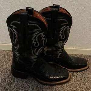 Dan Post Leather Rubber Sole Boots